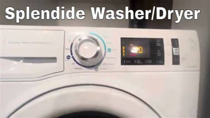 Are there any problems with the Splendide washer dryer?