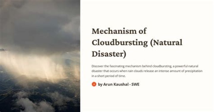Cloudbursting