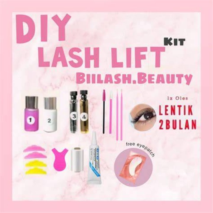 diy lash lift